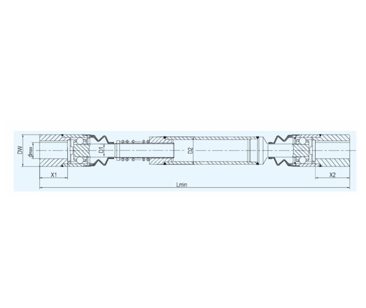 PA电子球笼同步万向轴